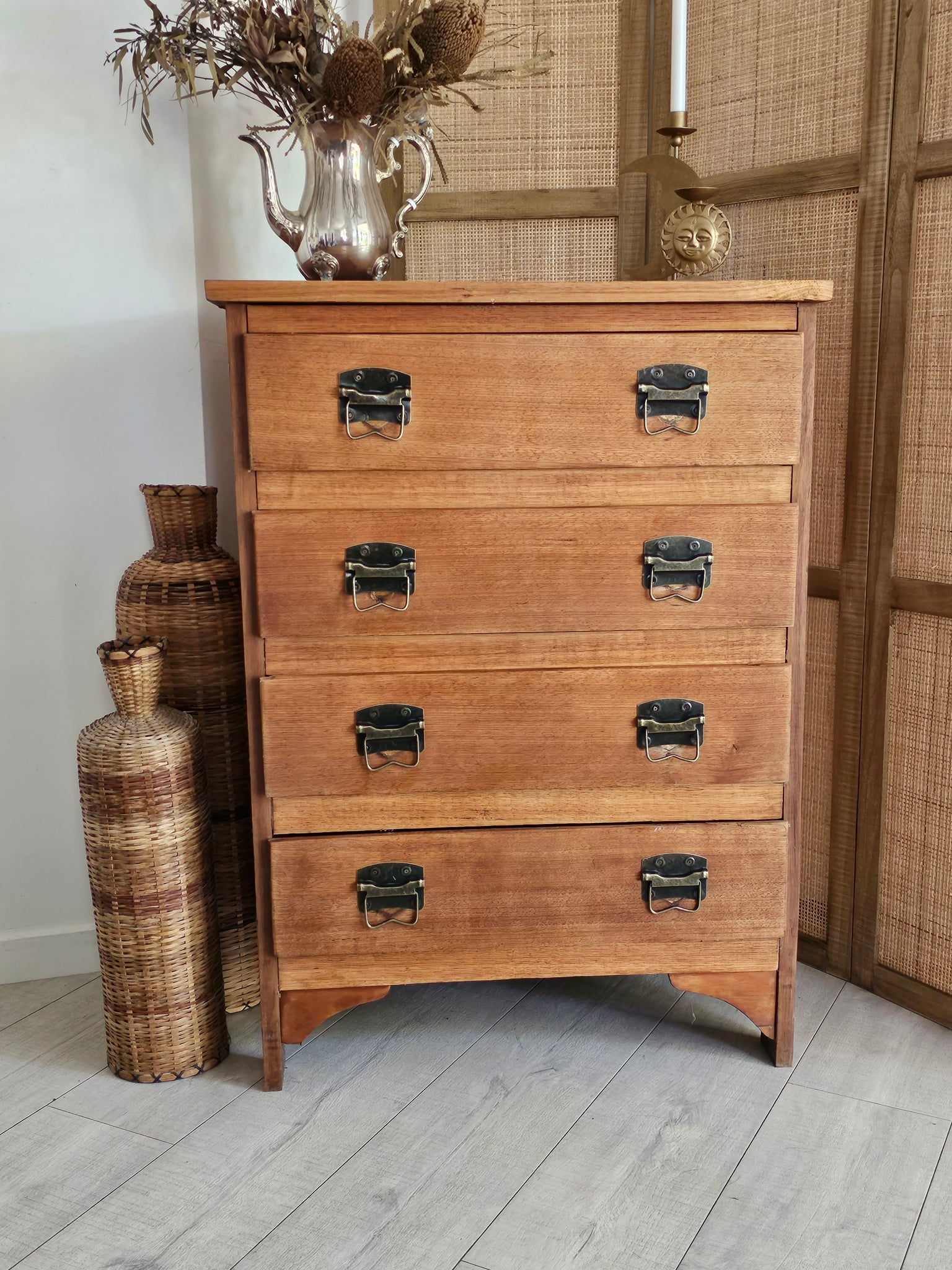 Industrial drawer handles