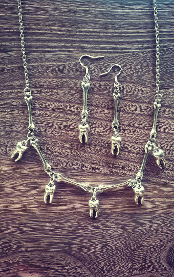 Bone and Tooth Anatomical Jewellery