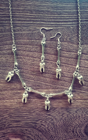 Bone and Tooth Anatomical Jewellery
