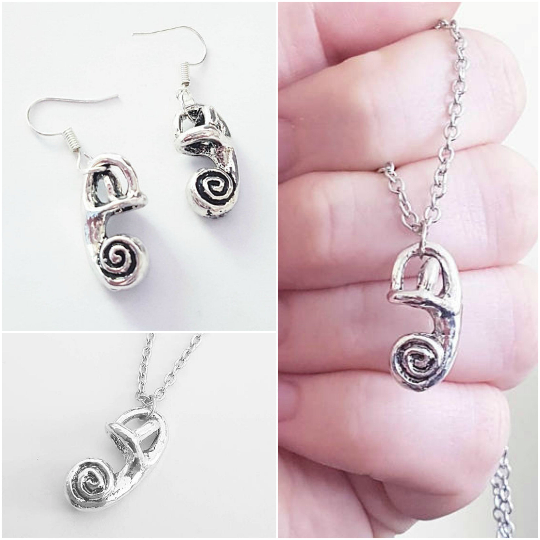 Cochlea Ear Bone Anatomical Jewellery