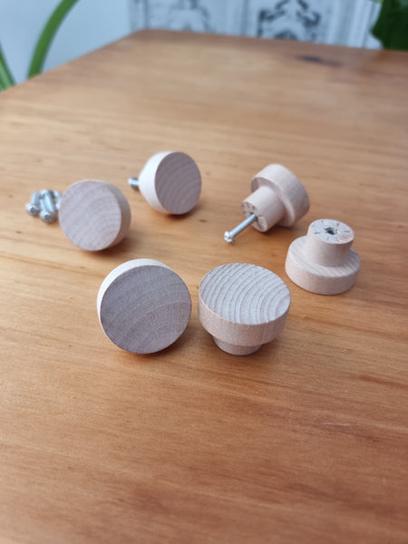 Wooden Drawer handle 35mm