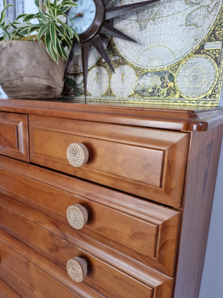 Rattan Drawer handle pull - 2 sizes 35mm/50mm