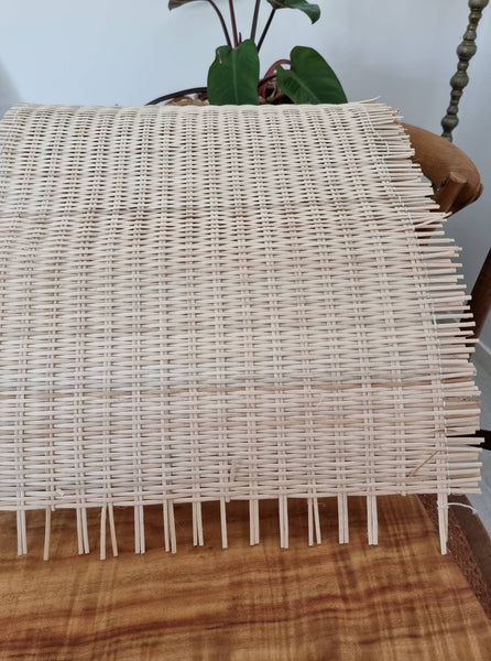 Rattan mesh webbing sheet panel - Closed Weave - 43cm width x chosen length