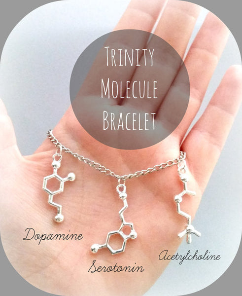 Acetylcholine Molecule Jewellery