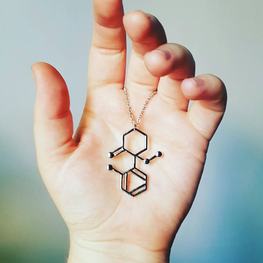 Ketamine Molecule Jewellery
