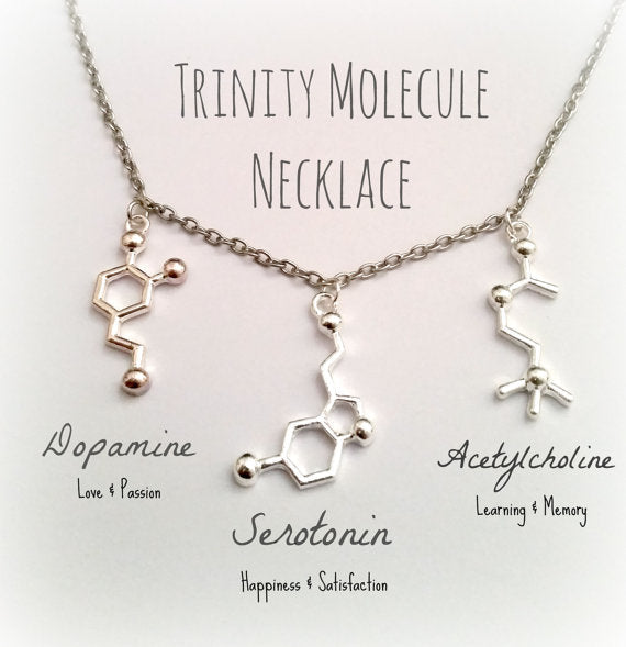 Acetylcholine Molecule Jewellery