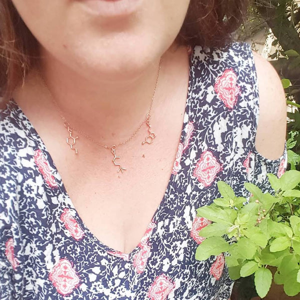 Acetylcholine Molecule Jewellery