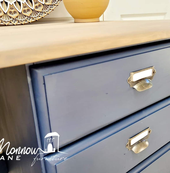 Metal Label Drawer handle pull -ADD your own labels!