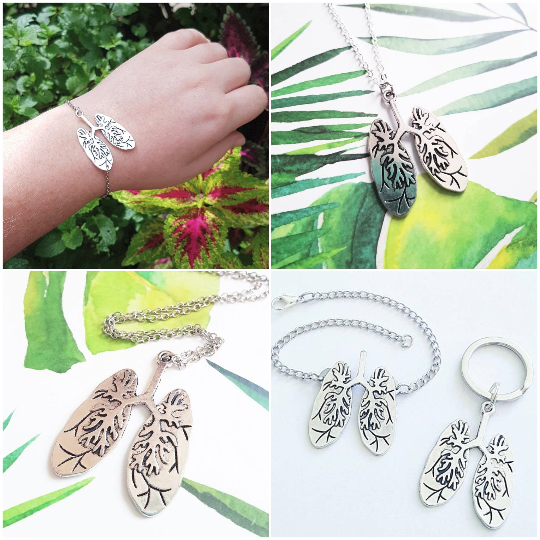 Lung Anatomical Jewellery