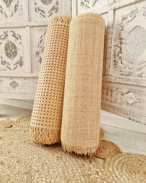 Rattan mesh webbing sheet panel - 60cm width x chosen length