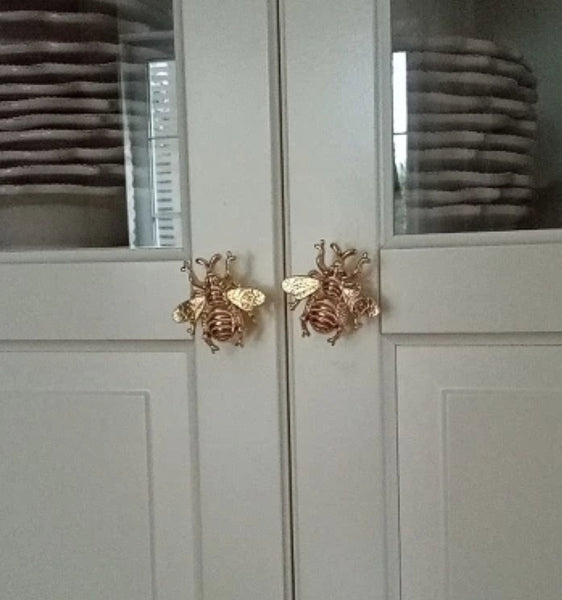 Bee Gold Drawer handle pull