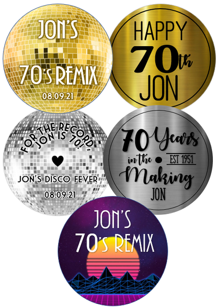 Custom Vinyl Record Label