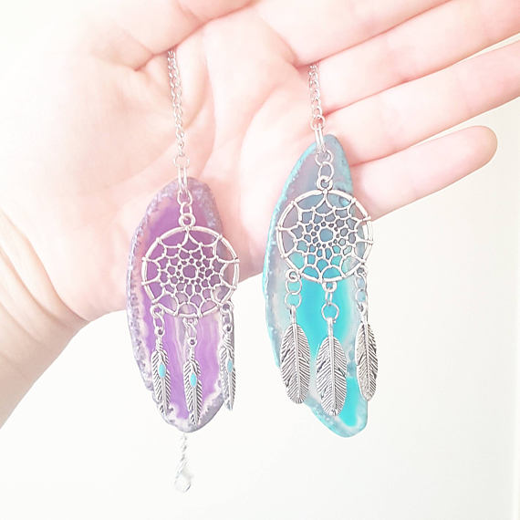 Agate slice Jewellery & Decor