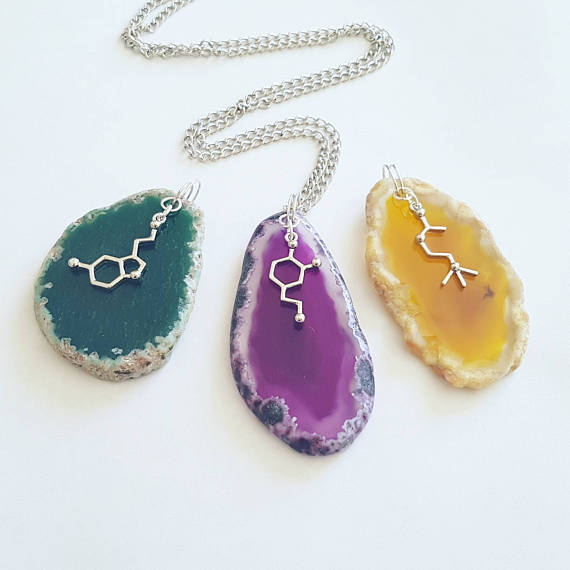 Agate slice Jewellery & Decor