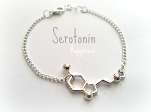 Serotonin Molecule Jewellery