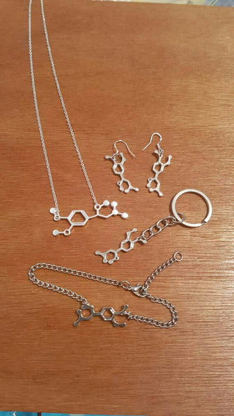 Adrenaline Molecule Jewellery