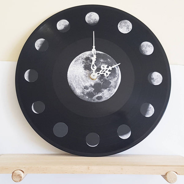 Moon Phase Record Clock