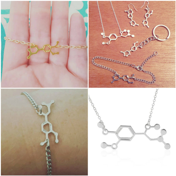 Adrenaline Molecule Jewellery