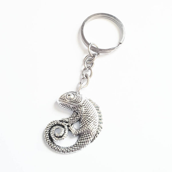 Chameleon Jewelry Earrings Necklace Keychain Collar Pins Badge Bracelet Anklet Phone Charm Car Keyring Choker Bookmark Lizard Jewellery