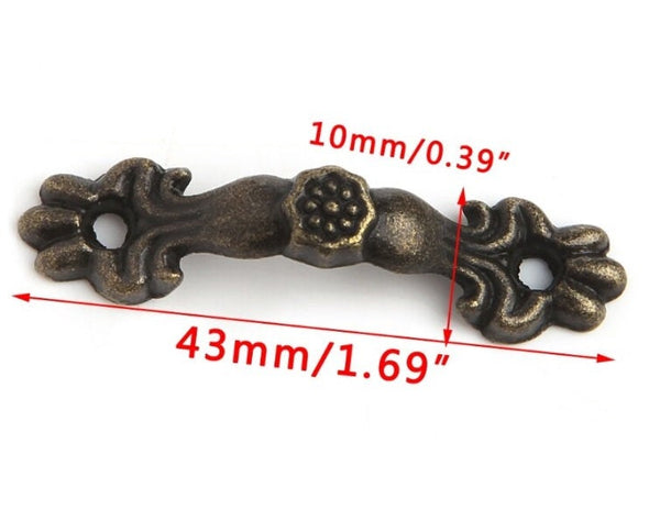 Metal Drawer handle pull - Jewellery Box