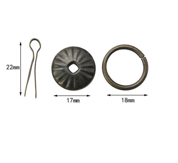 Metal handle pull Ring Pin