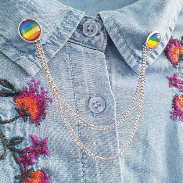 Flag Jewellery LGBTQIA - Custom FLAG or TEXT