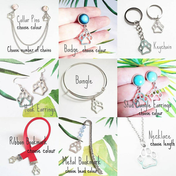 Cat Jewellery Keychain Necklace choker Bracelet phone charm Earrings Anklet Badge Collar Pins keyring quirky jewelry Alternative alt animal
