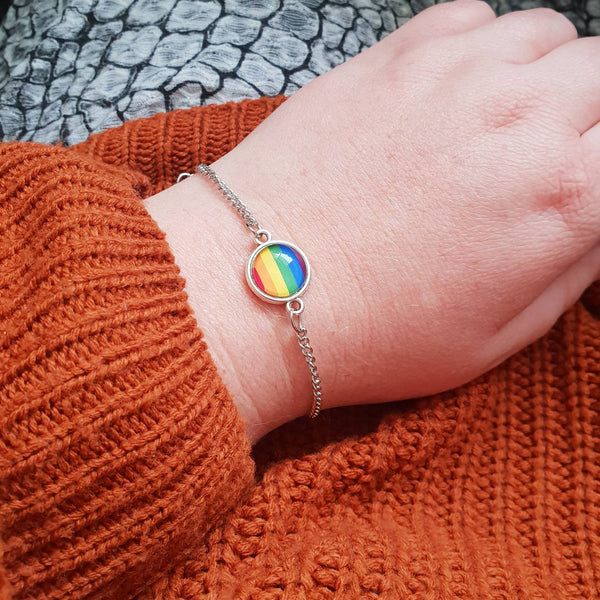Flag Jewellery LGBTQIA - Custom FLAG or TEXT