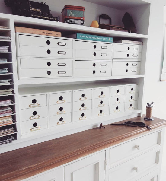 Metal Drawer Label