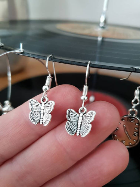 Butterfly Jewellery Keychain Necklace choker Bracelet phone charm Earrings Anklet Badge Collar Pins bookmark quirky jewelry wings little