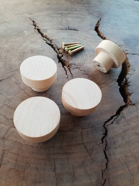 Wood Drawer handle pull 35mm