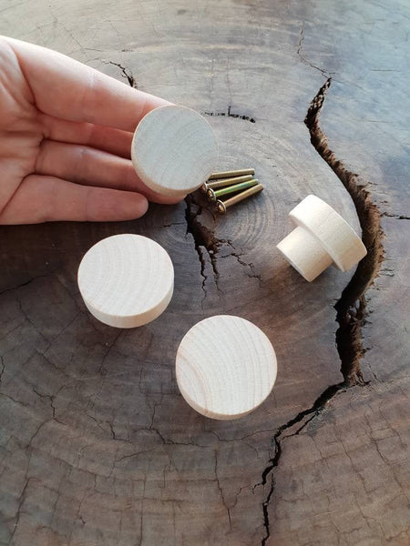 Wood Drawer handle pull 35mm
