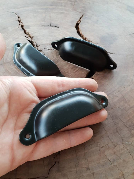 Large Metal Drawer handle cup pull