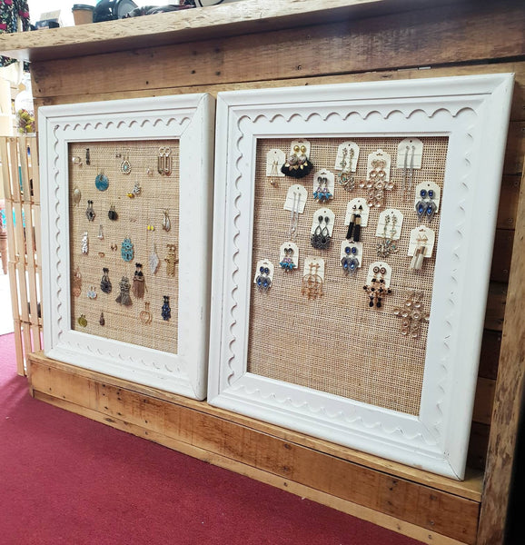Rattan Jewelelry holder display
