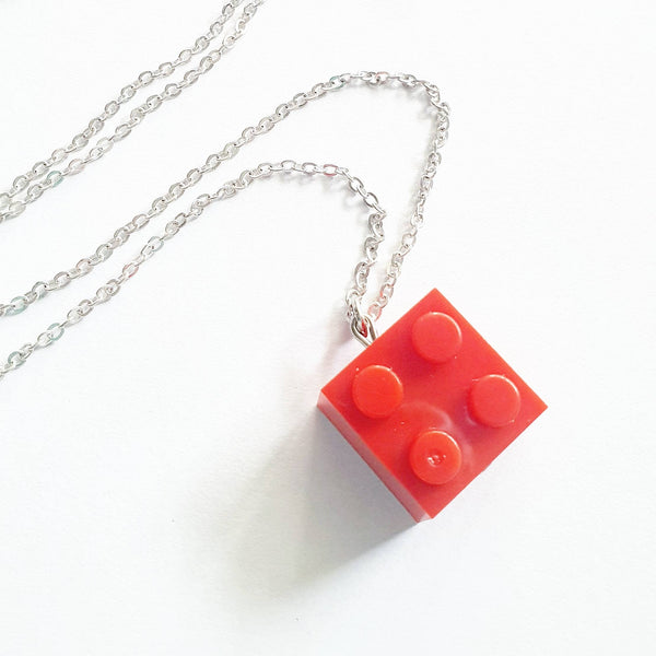 Building block Jewelry Earrings Necklace Keychain Collar Pins Charm Car Bracelet Anklet Keyring Choker Jewellery Alternative Quirky Alt
