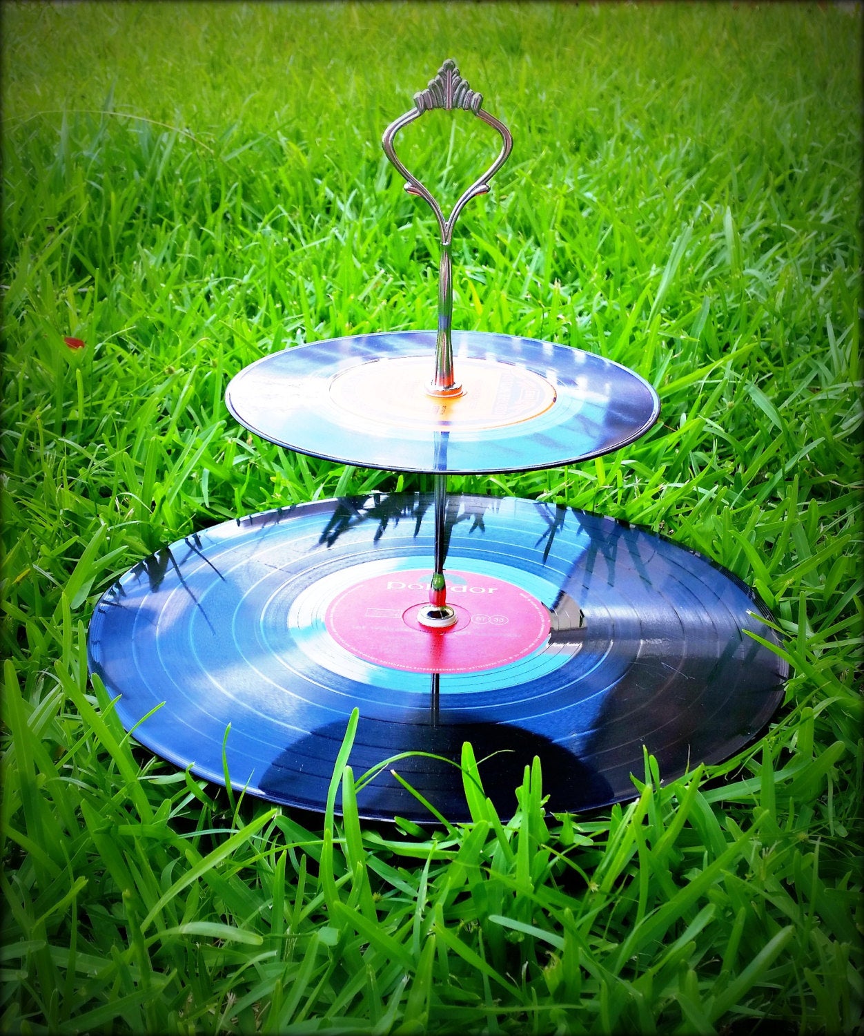 WHOLESALE 30 x Record Cupcake Tier Stand Cake Theme 50's 60's 70's 80's Decoration Wedding Retro Disco Vintage Vinyl Birthday party