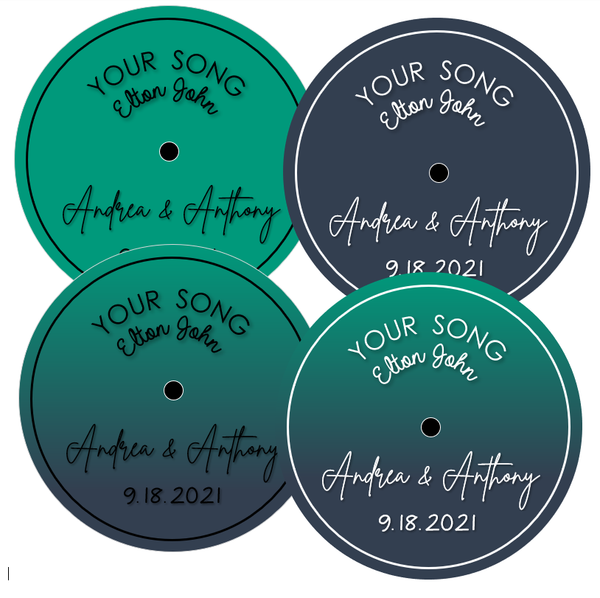 DIGITAL FILE for Custom Vinyl Record Label